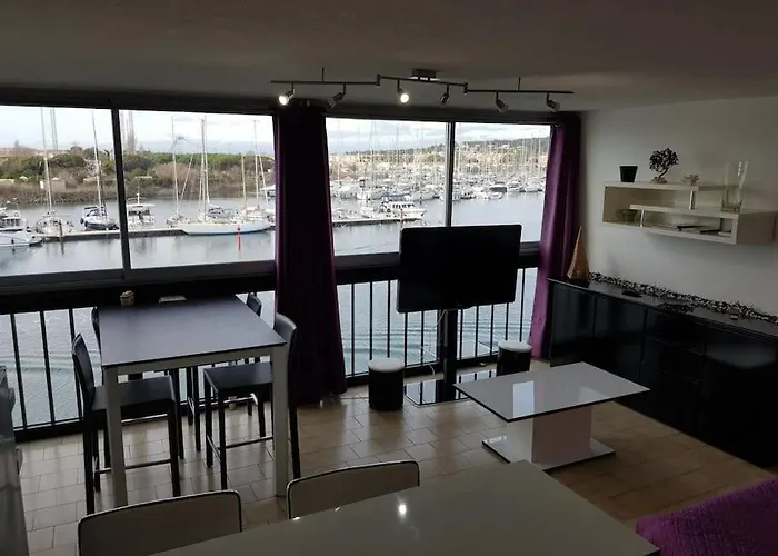 Superbe Vue T3 70 M2 Standing Cap D'agde 6 Pers 2